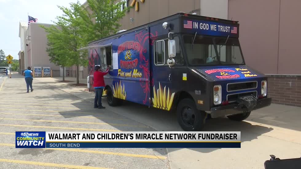 South Bend Walmart raises money for Riley Hospital for Children through food truck event [Video]