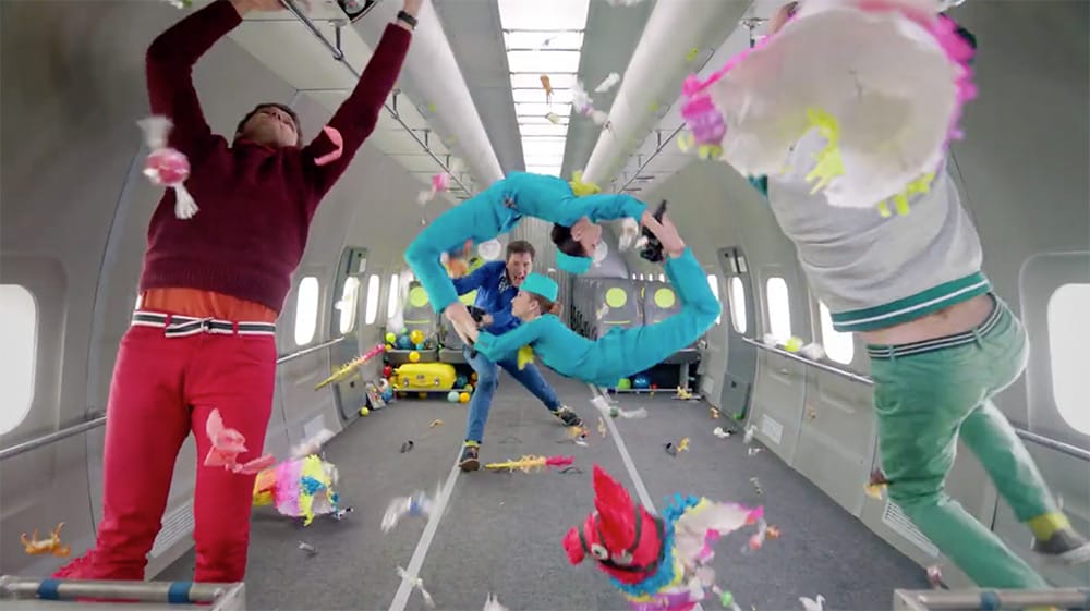 OK Go Shoots New Music Video Completely in Zero Gravity  Colossal