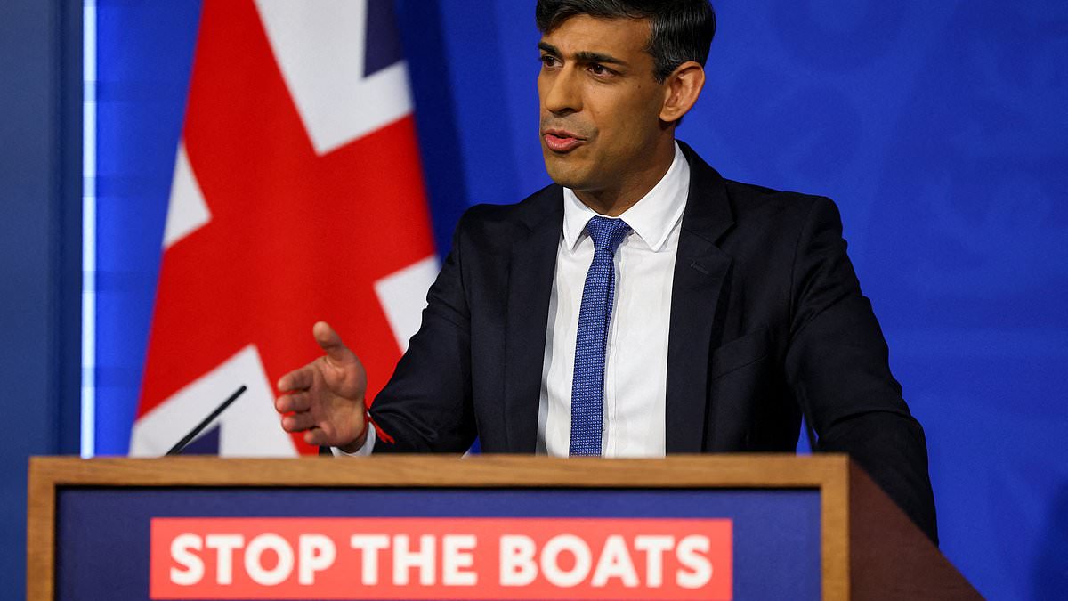 Rishi Sunak insists migrants going to Ireland proves that the Rwanda plan is working as a ‘deterrent’ – as PM says his focus is on ‘securing our borders’ [Video]