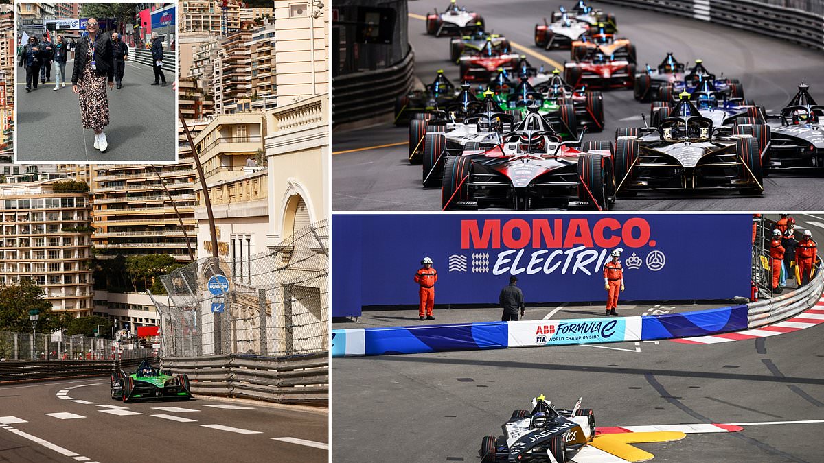 Inside the world of Formula E: MailOnline goes behind-the-scenes in Monaco at the world’s first fully-electric racing series, dubbed the ‘battle for the future’ [Video]
