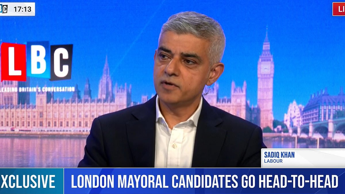 Sadiq Khan is slammed by Mayoral rival Susan Hall over lawless London and ‘pointless’ ULEZ expansion during foul-tempered debate [Video]