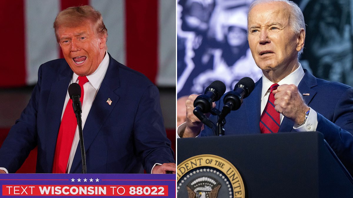 Trump mocks Biden for reading ‘pause’ on the teleprompter and asks Wisconsin crowd if Joe’s best nickname is ‘sleepy’ or ‘crooked’ [Video]