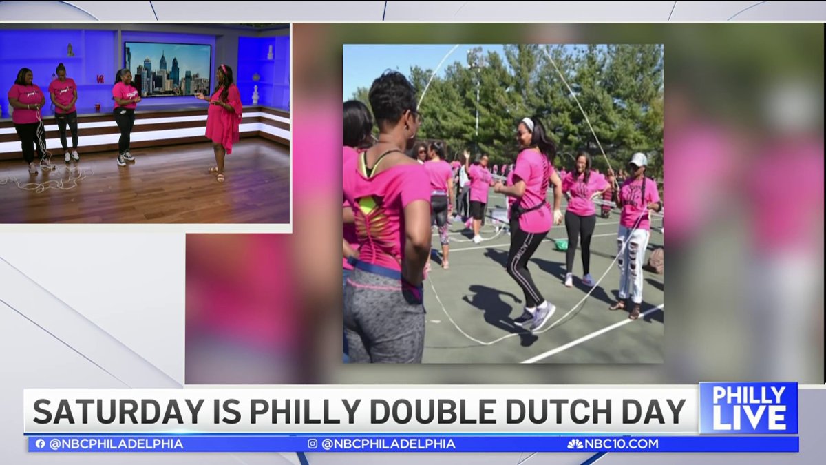 Fancy footwork with Philly Girls Jump  NBC10 Philadelphia [Video]