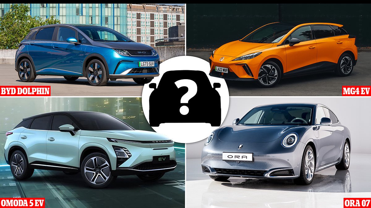 The cheap Chinese electric cars that COULD be worth buying: ROB HULL picks the best of the budget EVs that are about to hit the UK… including a very surprising household name [Video]