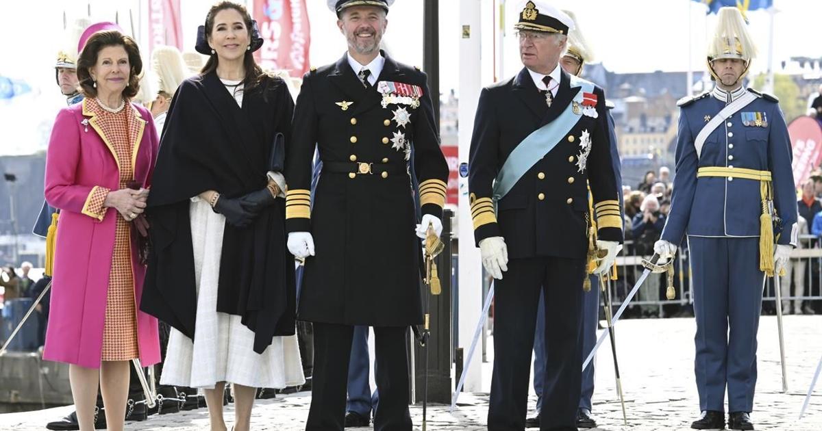 Danish King Frederik and his Australian-born wife visit Sweden on their first official trip abroad [Video]