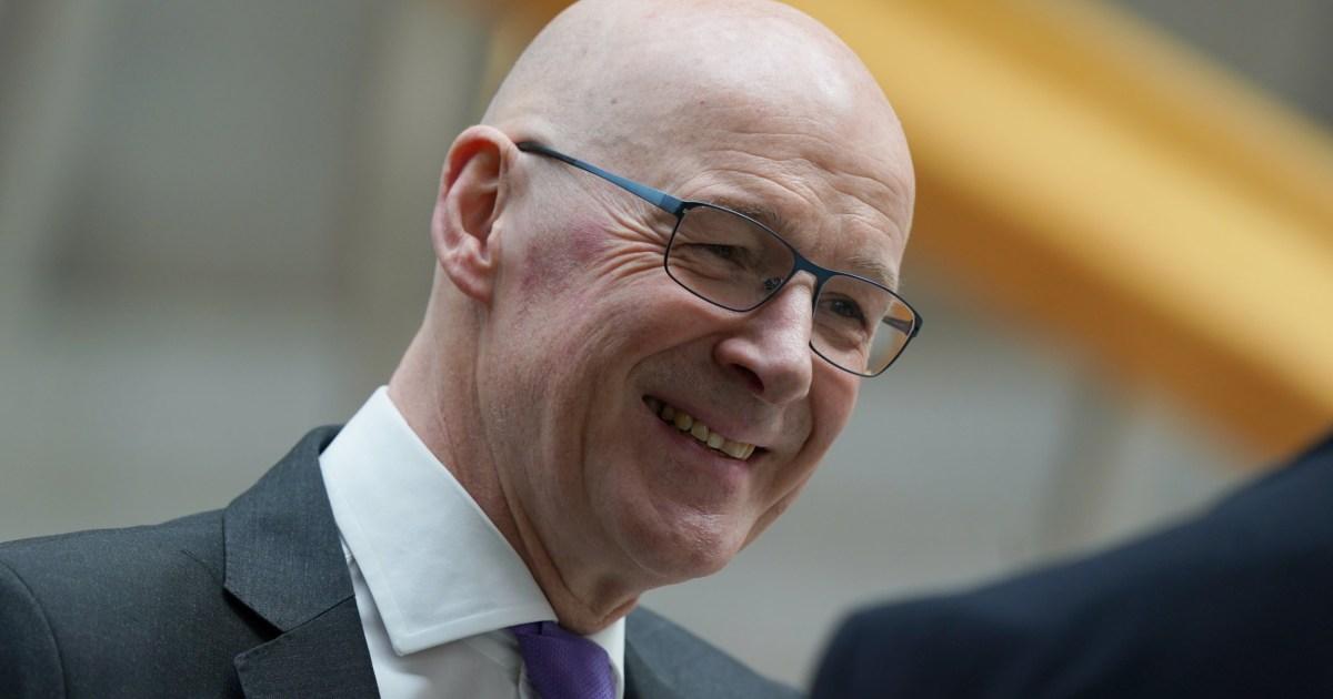 John Swinney is new SNP leader after no-one else contests | UK News [Video]