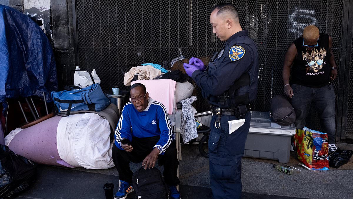San Francisco sees a 41% drop in homeless tents as city and feds crackdown on homeless after years of crime and destitution on downtown streets [Video]