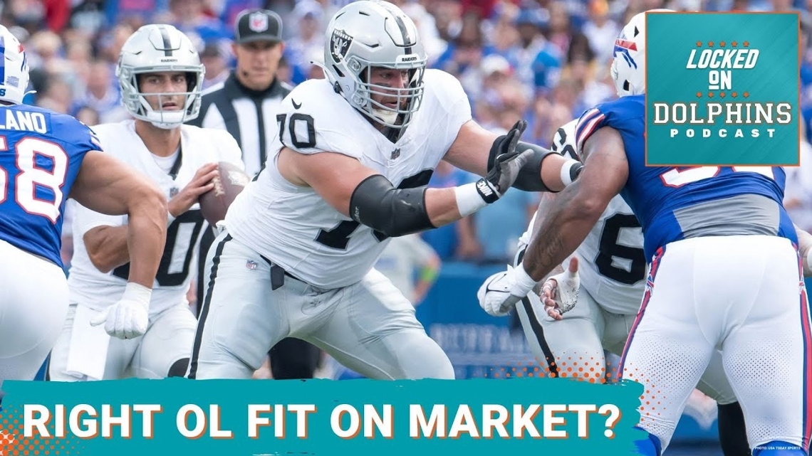 Is Dalton Risner, Greg Van Roten Or Someone Else The Right Free Agent OL Fit For Miami Dolphins? [Video]