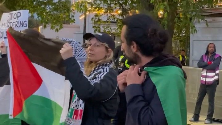 Pro-Palestinian protest breaks out in Malmo ahead of Eurovision | News [Video]