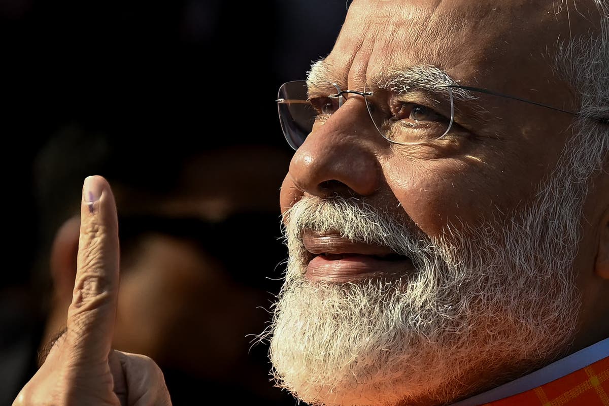 Modi leads voting in home state Gujarat as India conducts third phase of national election [Video]