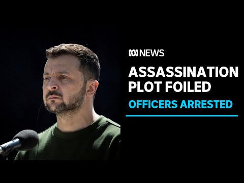 Ukrainian officers arrested over alleged plot to kill President Volodymyr Zelenskyy | ABC News [Video]
