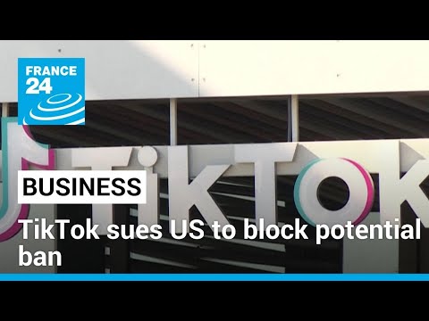 TikTok sues US government to block law that could ban app • FRANCE 24 English [Video]