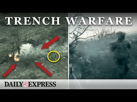 Ukraine troops storm Russian trench system near Yampolivka [Video]