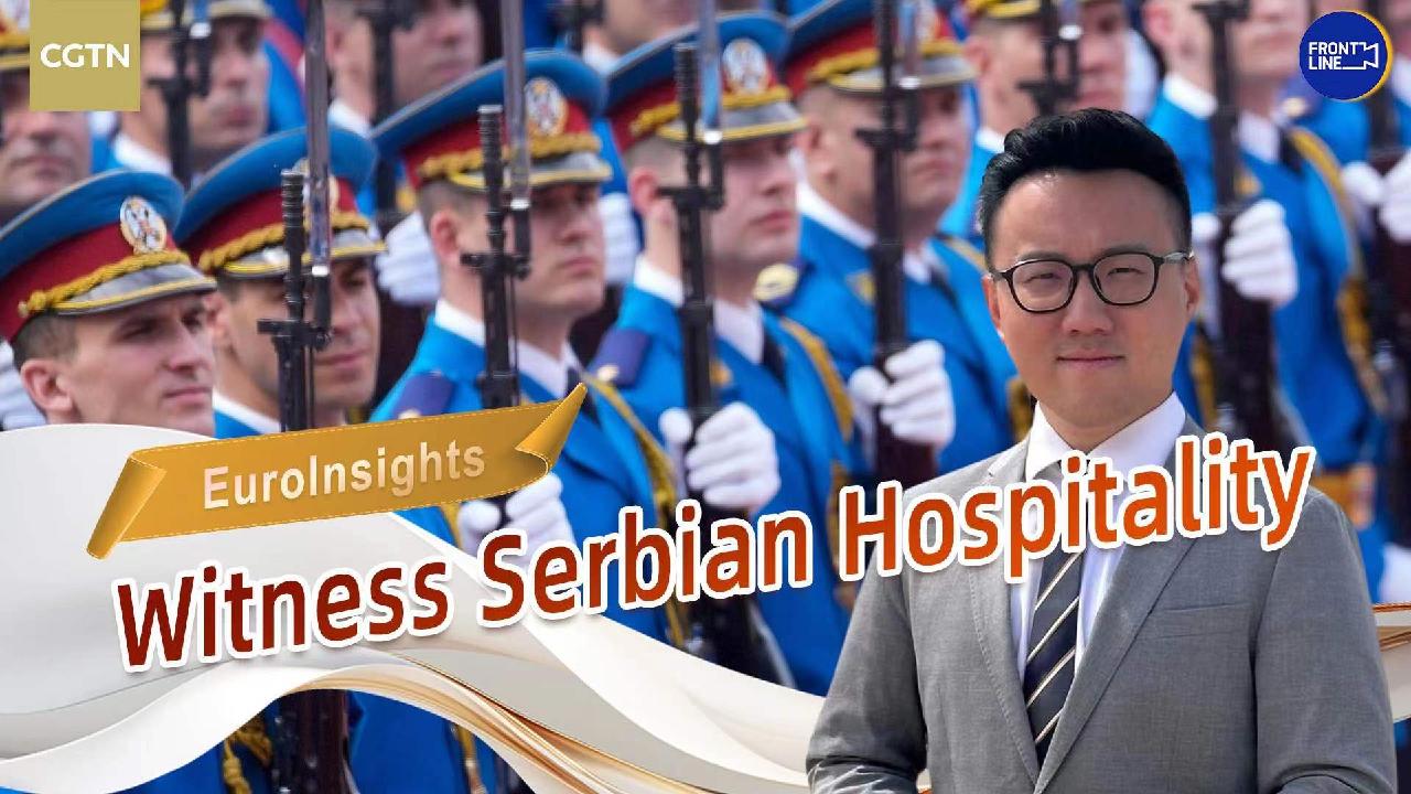 CGTN reports from welcome ceremony for President Xi Jinping in Serbia [Video]