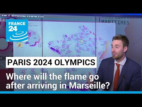 Paris 2024 Olympic Games: Where will the flame go after arriving in Marseille? • FRANCE 24 English [Video]