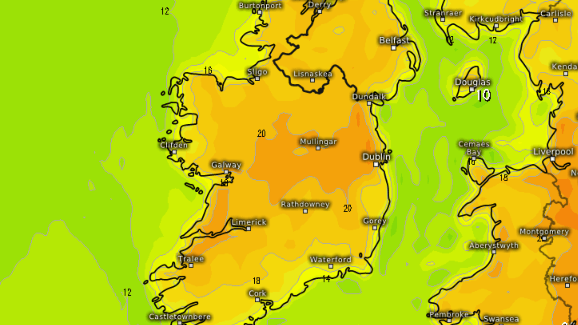 ‘It’s good weather story’ – High pressure to dominate as Met Eireann confirm temps could hit sizzling 22C before switch [Video]