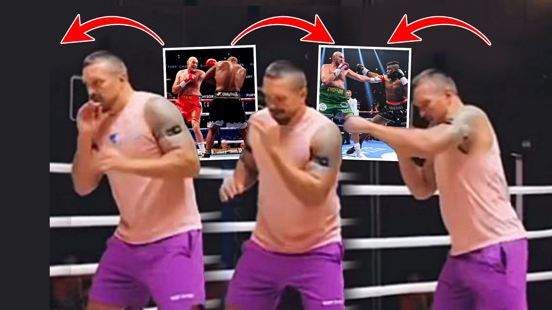 Oleksandr Usyk spotted working on trademark move in training… but here’s why it WON’T work against Tyson Fury [Video]