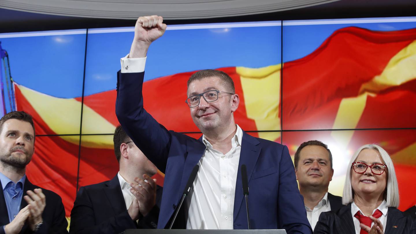 Winner of North Macedonia’s parliamentary election to seek governing coalition partner  Boston 25 News [Video]