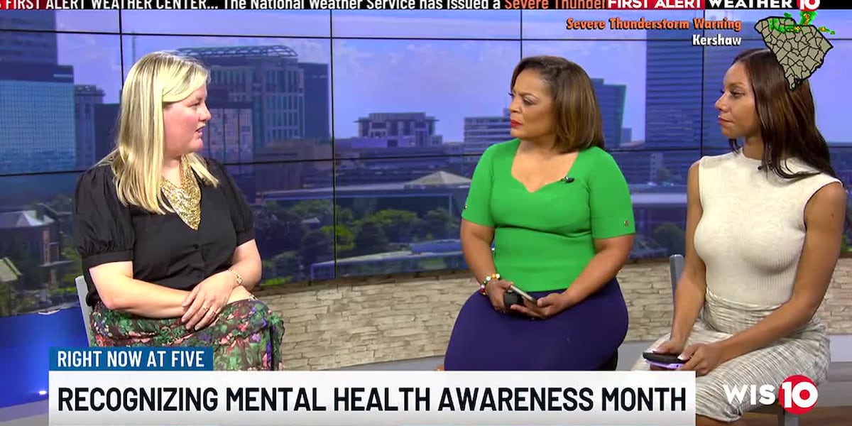 SC Department of Mental Health Talks Mental Health Awareness Month [Video]