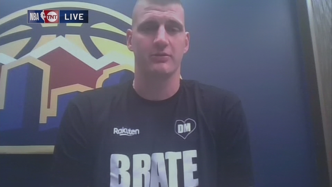 Meaning behind Nikola Jokic’s ‘brate’ shirt during MVP interview [Video]