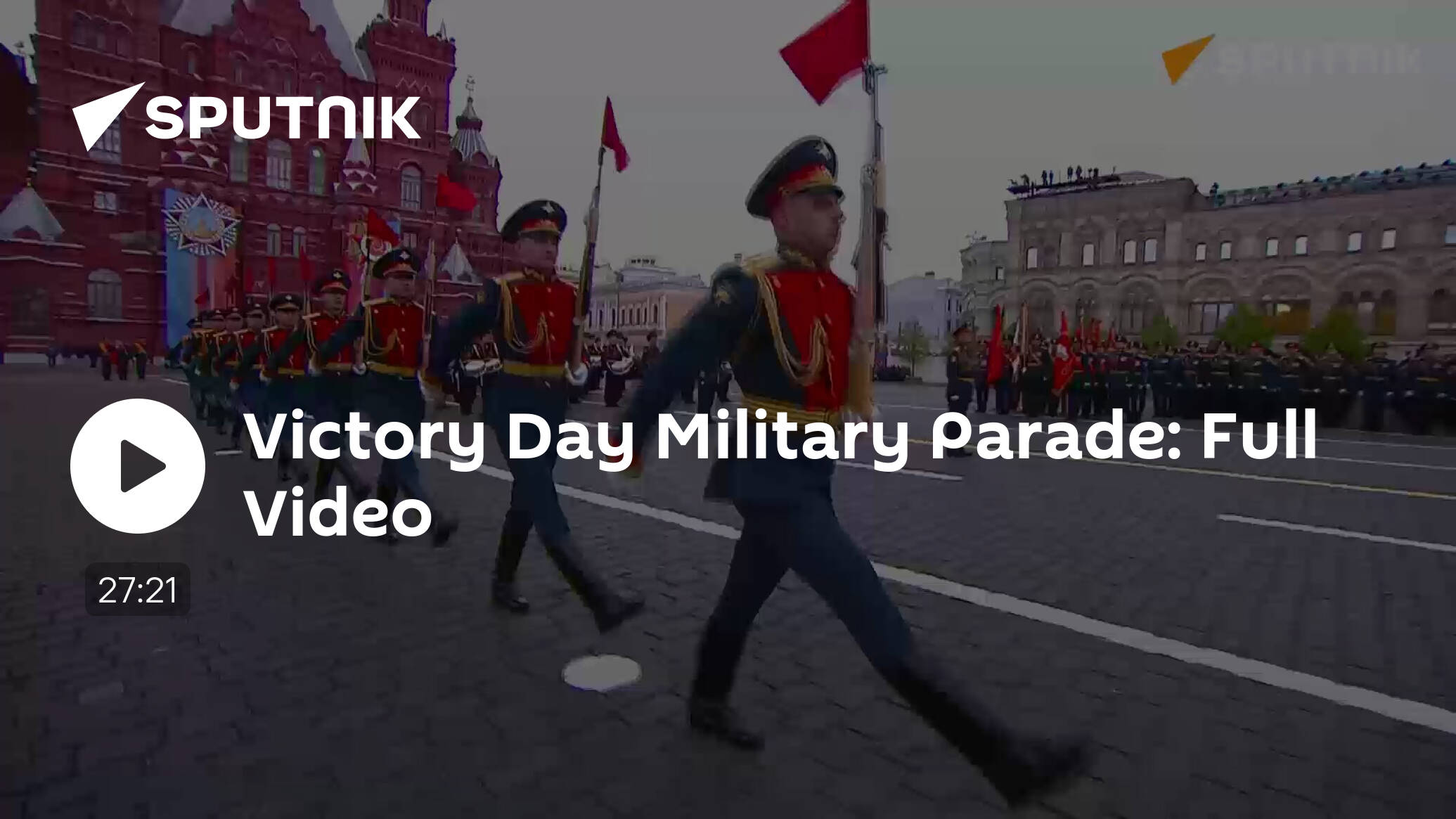 Victory Day Military Parade: Full Video