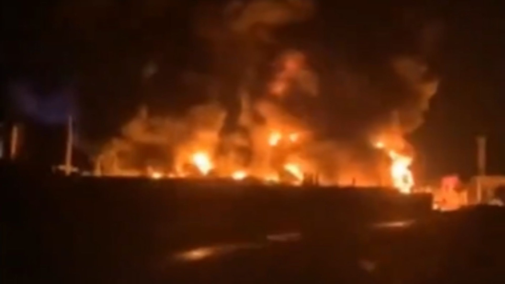 Kamikaze drones blast ANOTHER of Putins oil refineries as massive inferno burns through site 200 miles inside Russia [Video]