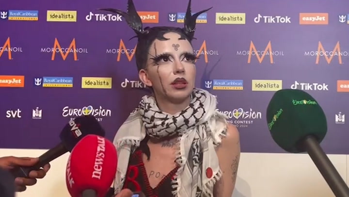 Eurovisions Bambie Thug speaks out on pro-Palestine protests | Culture [Video]