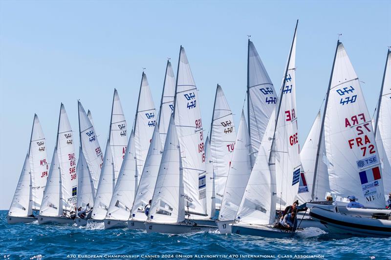 470 European Championship at Yacht Club de Cannes [Video]