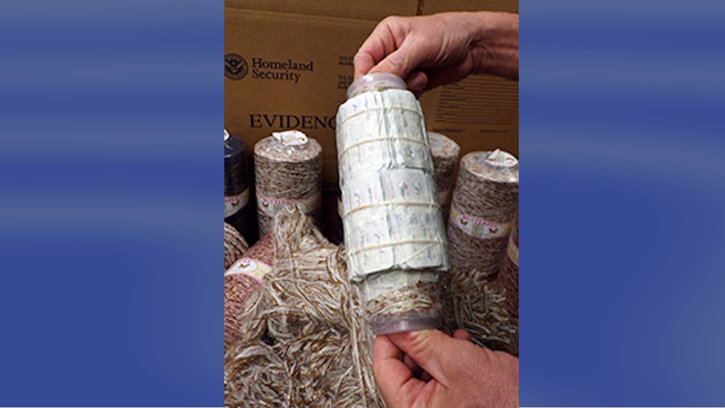 Philadelphia customs officers find 10k Xanax pills hidden in corded cotton  WSOC TV [Video]