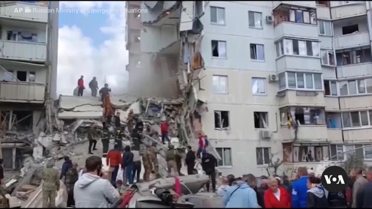 Russia blames Ukraine for lethal strike on Belgorod apartment block [Video]