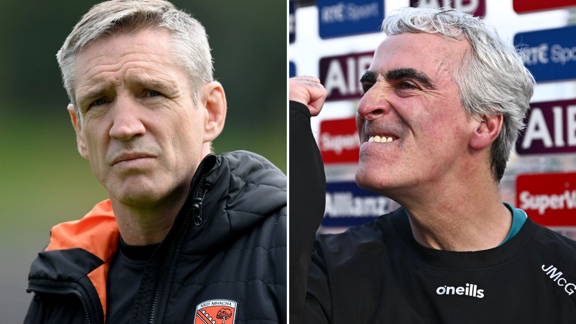 Jim McGuinness and Kieran McGeeney share contrasting but similarly brutally honest reactions after Ulster final [Video]