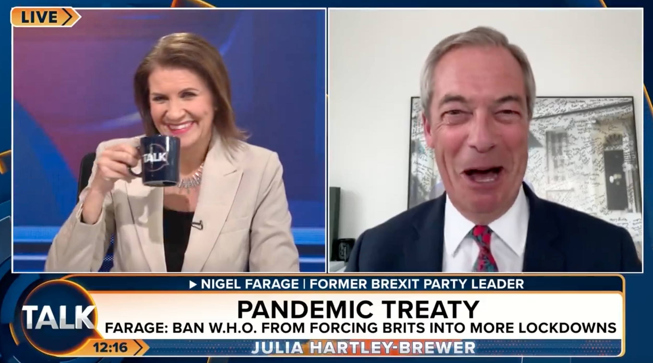Nigel Farage Hints At Return To Politics In U.S. To Help Donald Trumps Campaign [Video]
