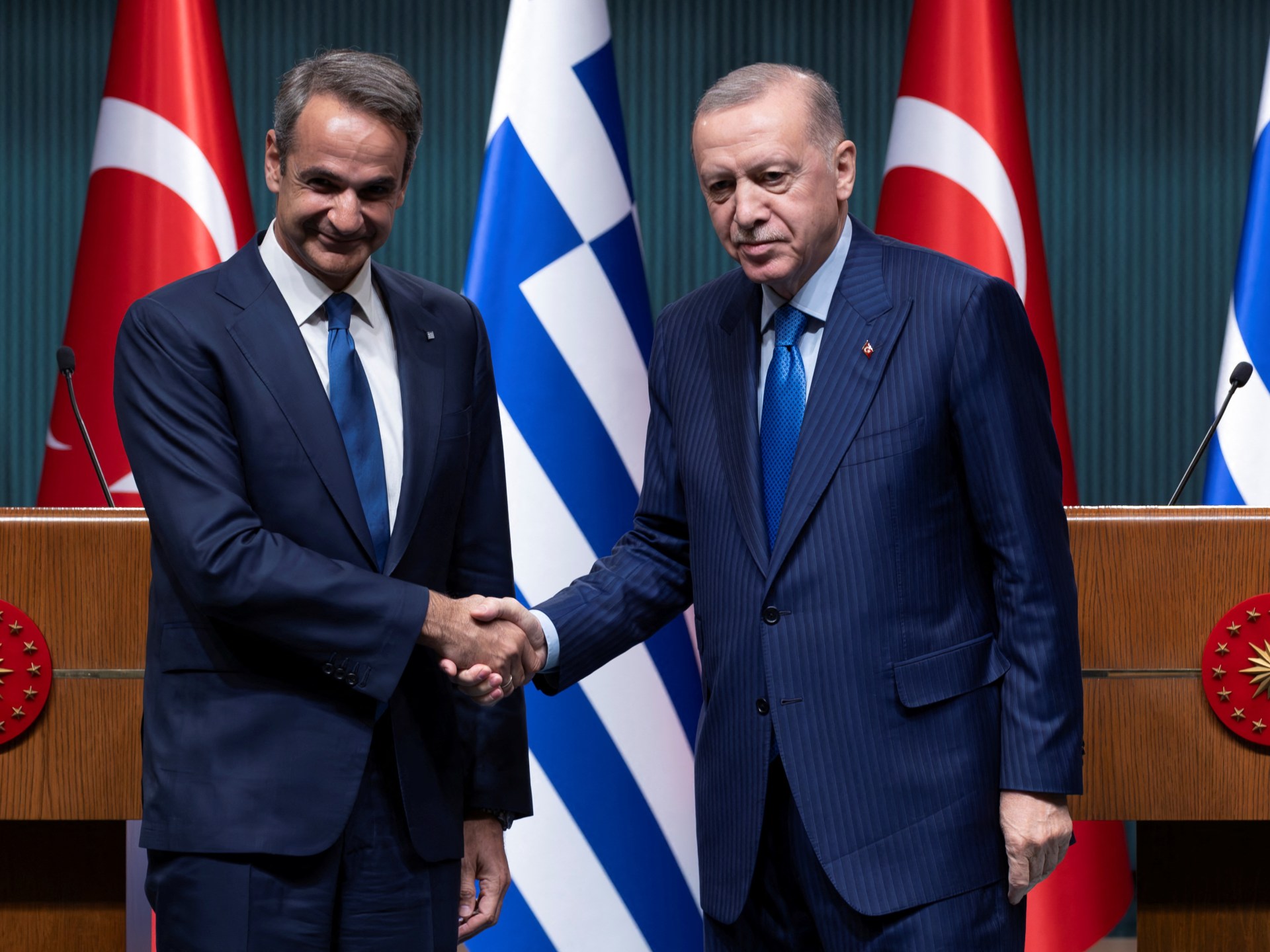 Turkeys Erdogan meets Greek PM, sees no unsolvable problems in ties | Israel War on Gaza News [Video]