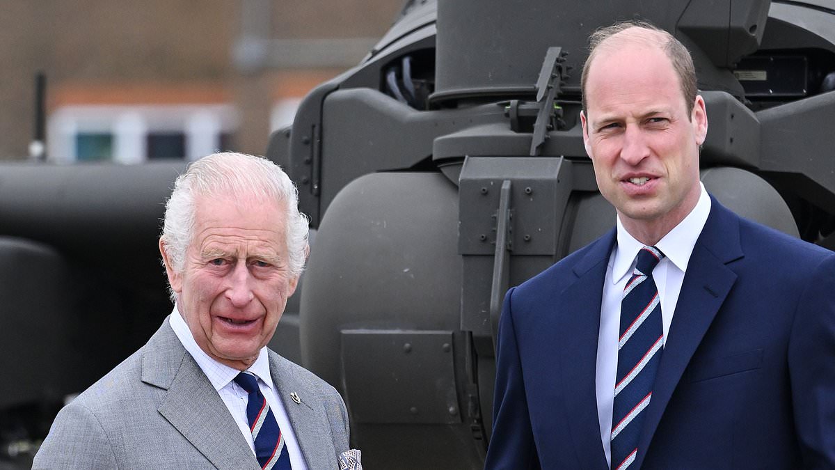 King Charles officially gives heir Prince William his colonel-in-chief role despite it being Harry’s old Army regiment – as row breaks out over ‘who was avoiding whom’ during duke’s flying visit to Britain [Video]