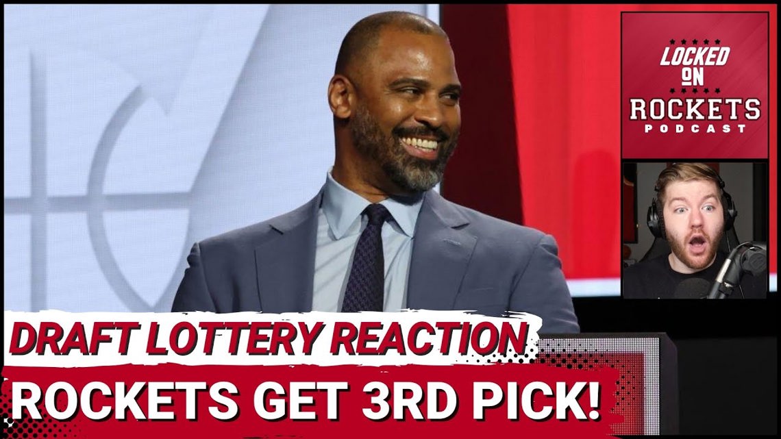 Houston Rockets Get #3 Pick In NBA Draft! Trade Out Or Draft The Pick? Possible Targets & More [Video]