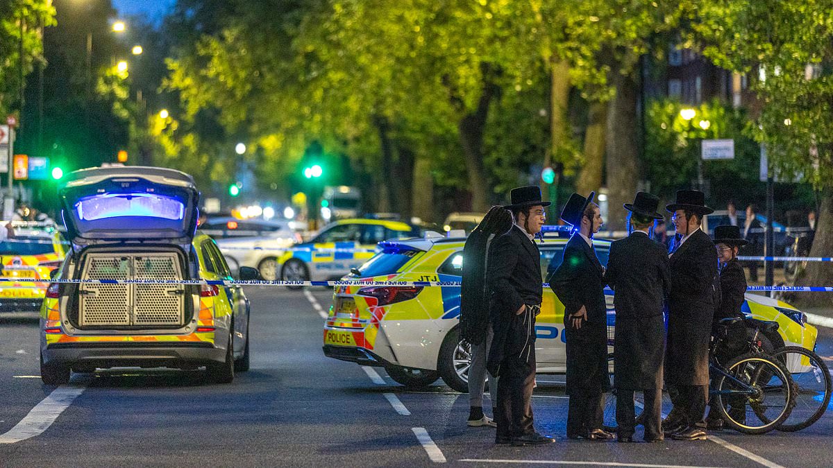 Armed officers swarm north London neighbourhood Stamford Hill after woman in her 30s is shot in the leg [Video]