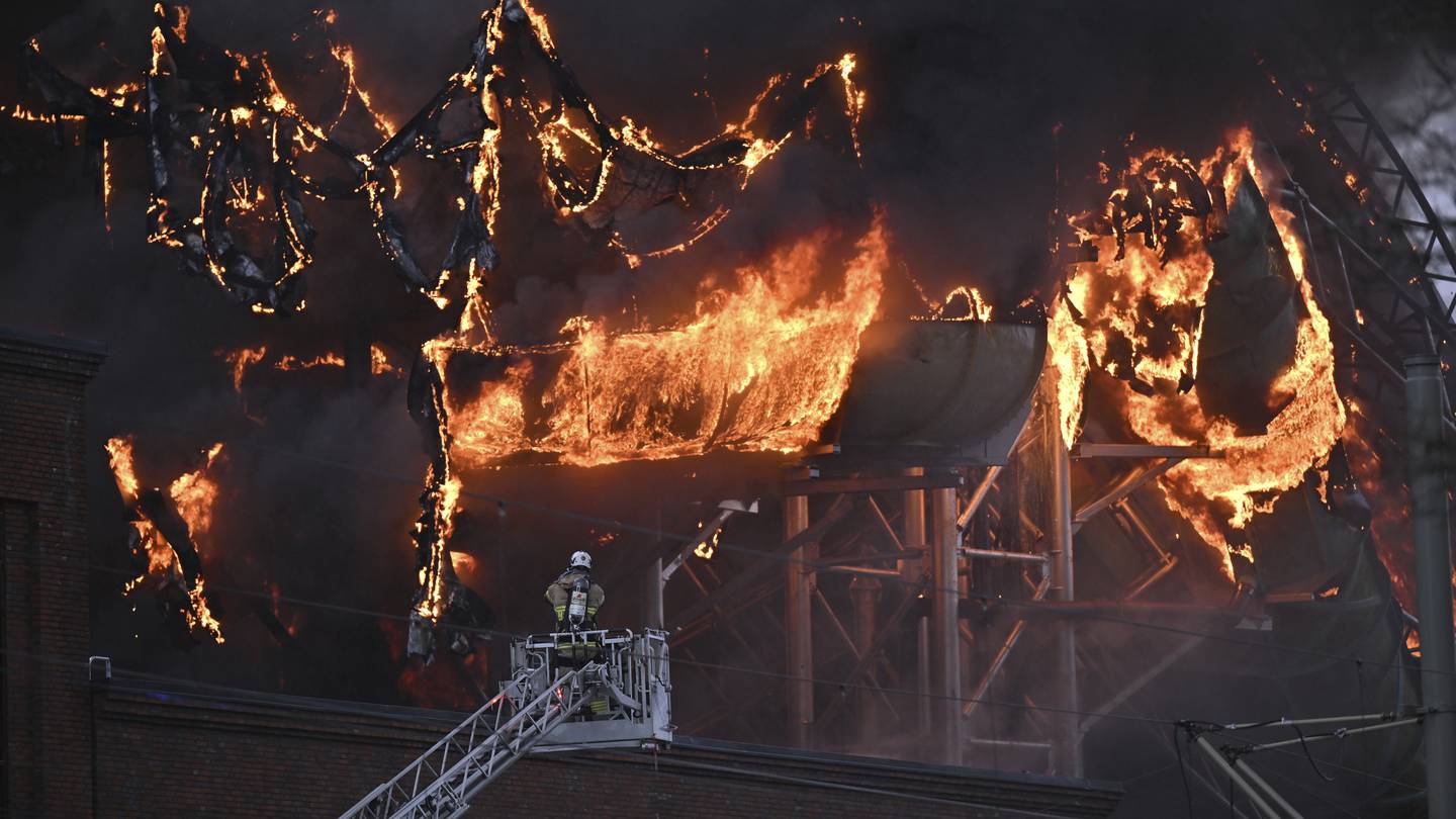 Welding at water slide caused huge fire in Sweden that killed one person  WSOC TV [Video]