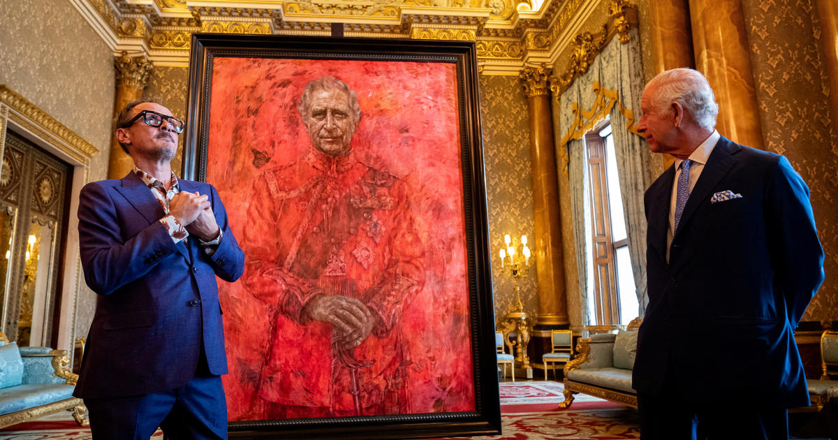 King Charles III’s bright red official portrait raises eyebrows [Video]