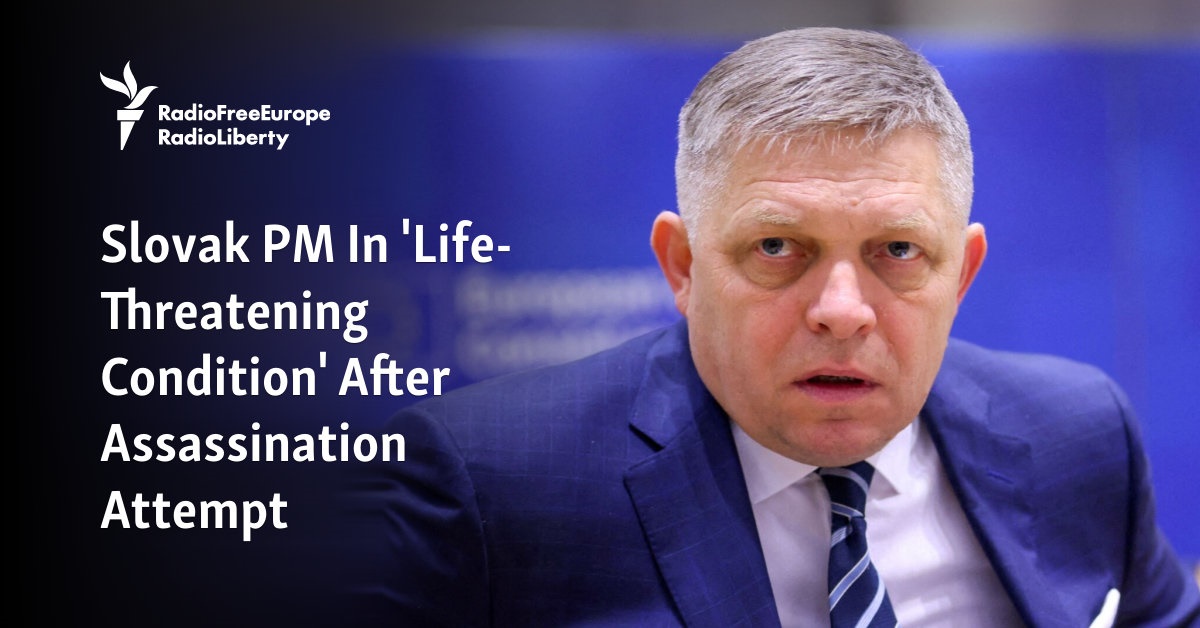 Slovak PM’s Condition Reportedly Remains Critical After Shooting, But No Longer Life-Threatening [Video]