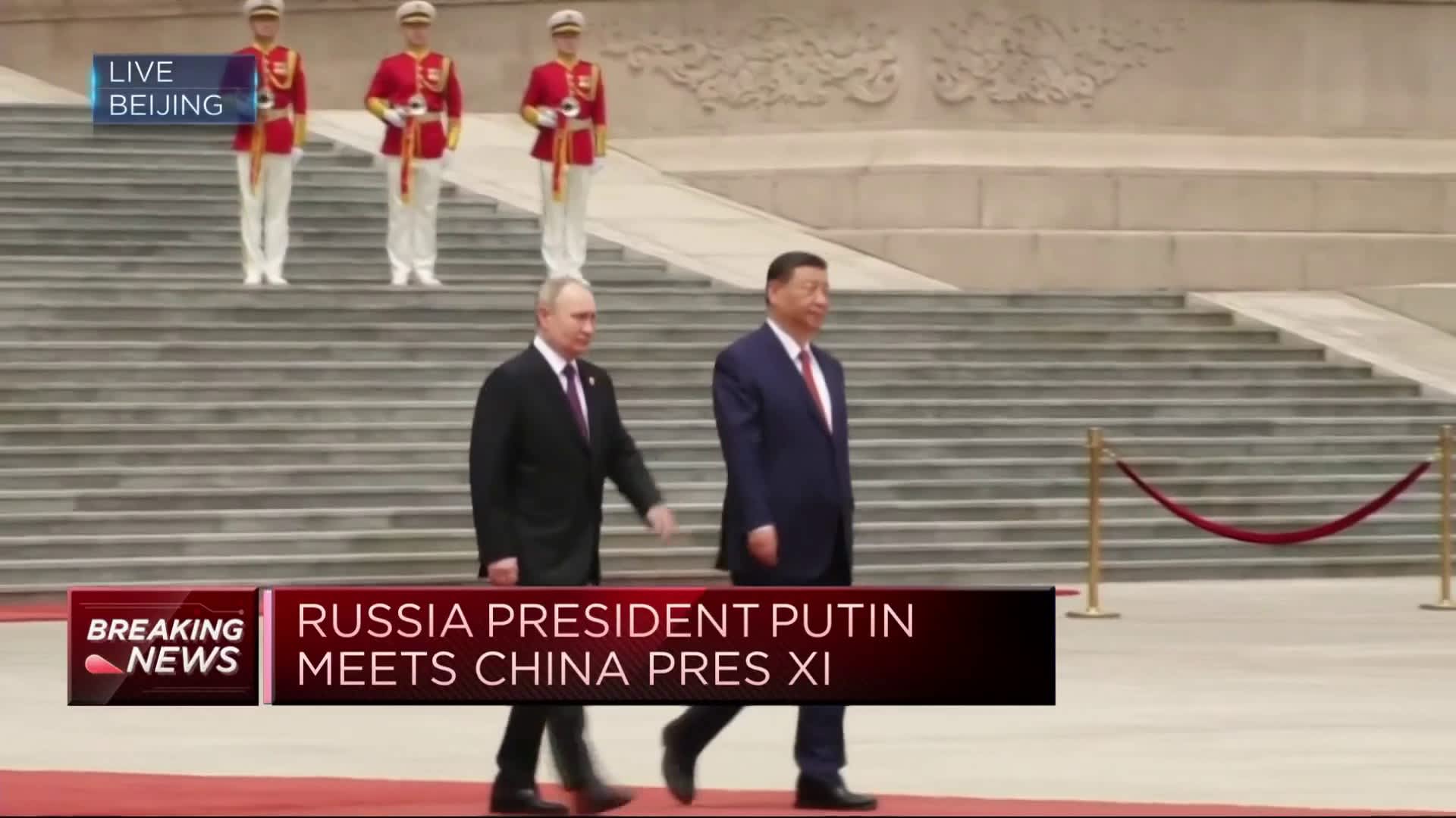 Xi welcomes Putin to China as both leaders seek to bolster strategic ties [Video]