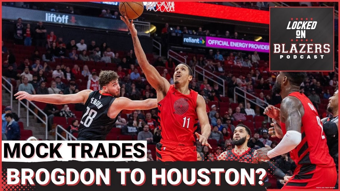 Malcolm Brogdon Trade Ideas: Could the Trail Blazers find a deal with Houston? w/ @LockedOnRockets [Video]