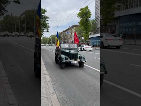 Just covering the News: Victory Day in Chișinău, Moldova 🇲🇩 (May 9, 2024) [Video]