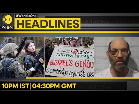 Protests at Eurovision finals | Civilians train with the Polish army | WION Headlines [Video]