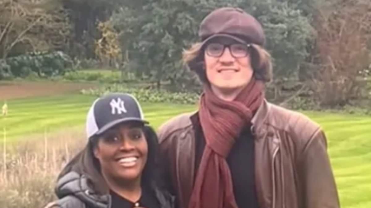 Alison Hammond, 49, breaks her silence after sparking engagement rumours with Russian boyfriend, 26, when flashing giant diamond ring on her finger [Video]