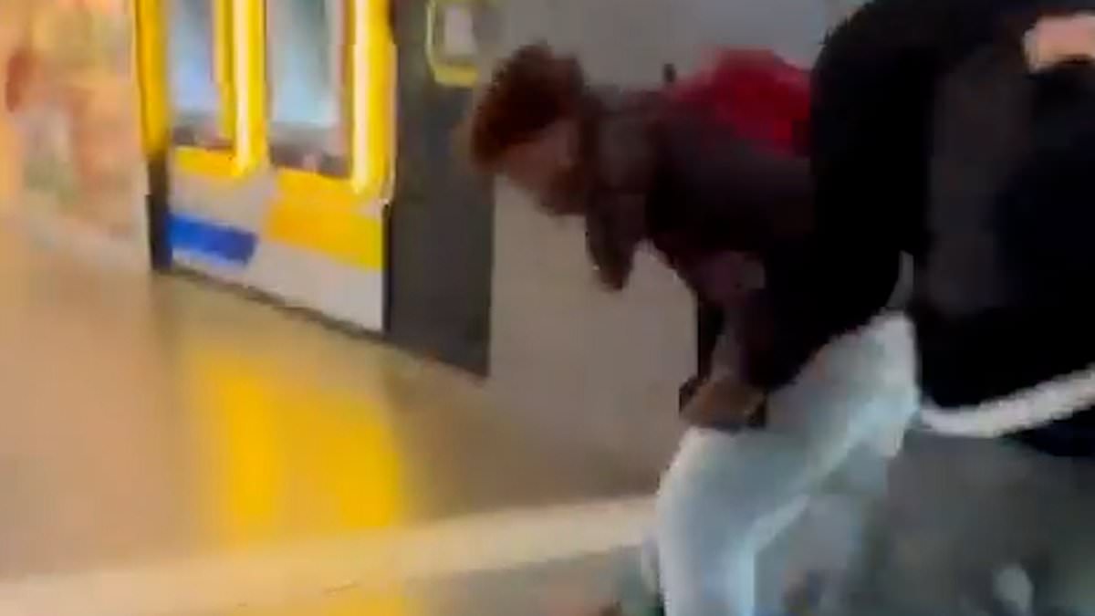 Father and daughter tourists are attacked by ‘Palestine supporter’ who saw them removing an anti-Israel sticker from a wall at Belgian train station [Video]