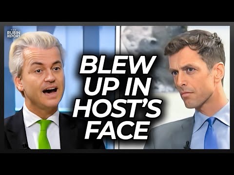 Watch Host Get Pissed as Geert Wilders Calmly State Uncomfortable Facts [Video]