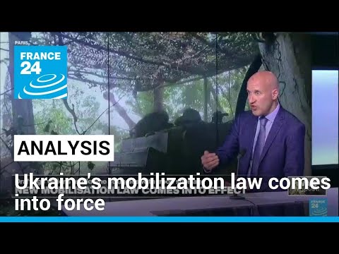Ukraine: New mobilisation law comes into force • FRANCE 24 English [Video]