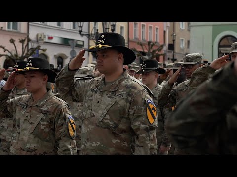 US Army Infantry division transfers authority for mission in Eastern Europe  | VOA News [Video]