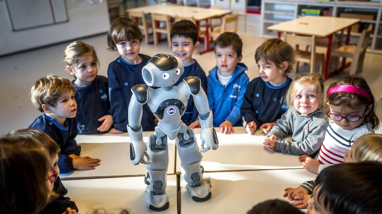 Swiss nursery lets robot do the talking [Video]