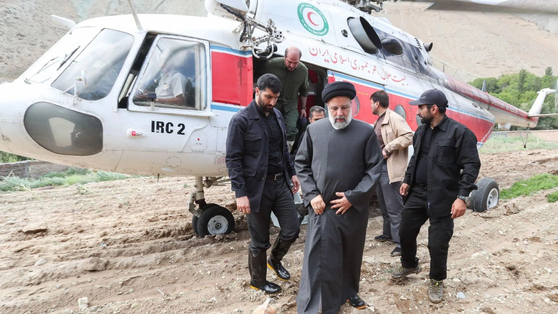 Iranian president Ebrahim Raisi ‘missing’ after helicopter in convoy ‘crashes’ sparking massive search operation [Video]